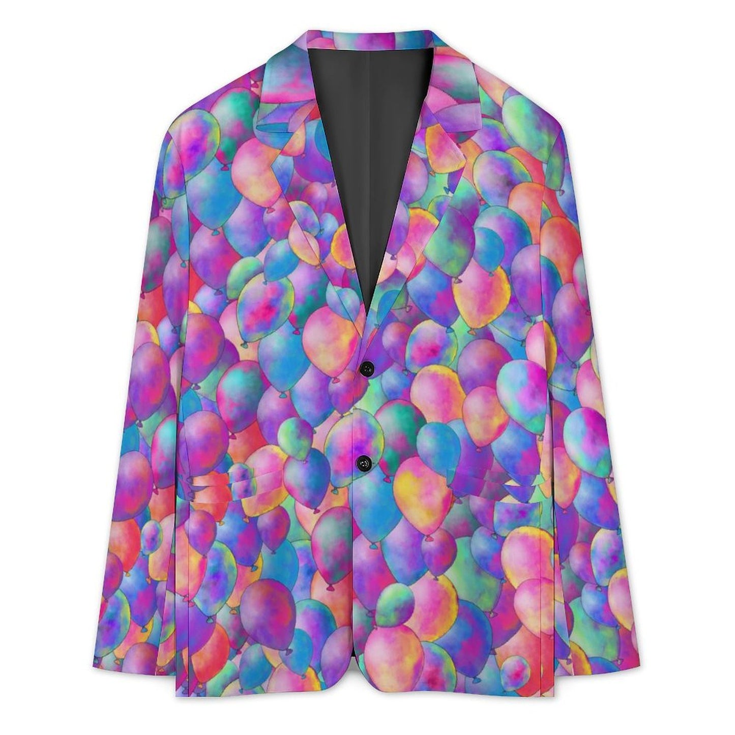 Fun colourful balloon jacket
