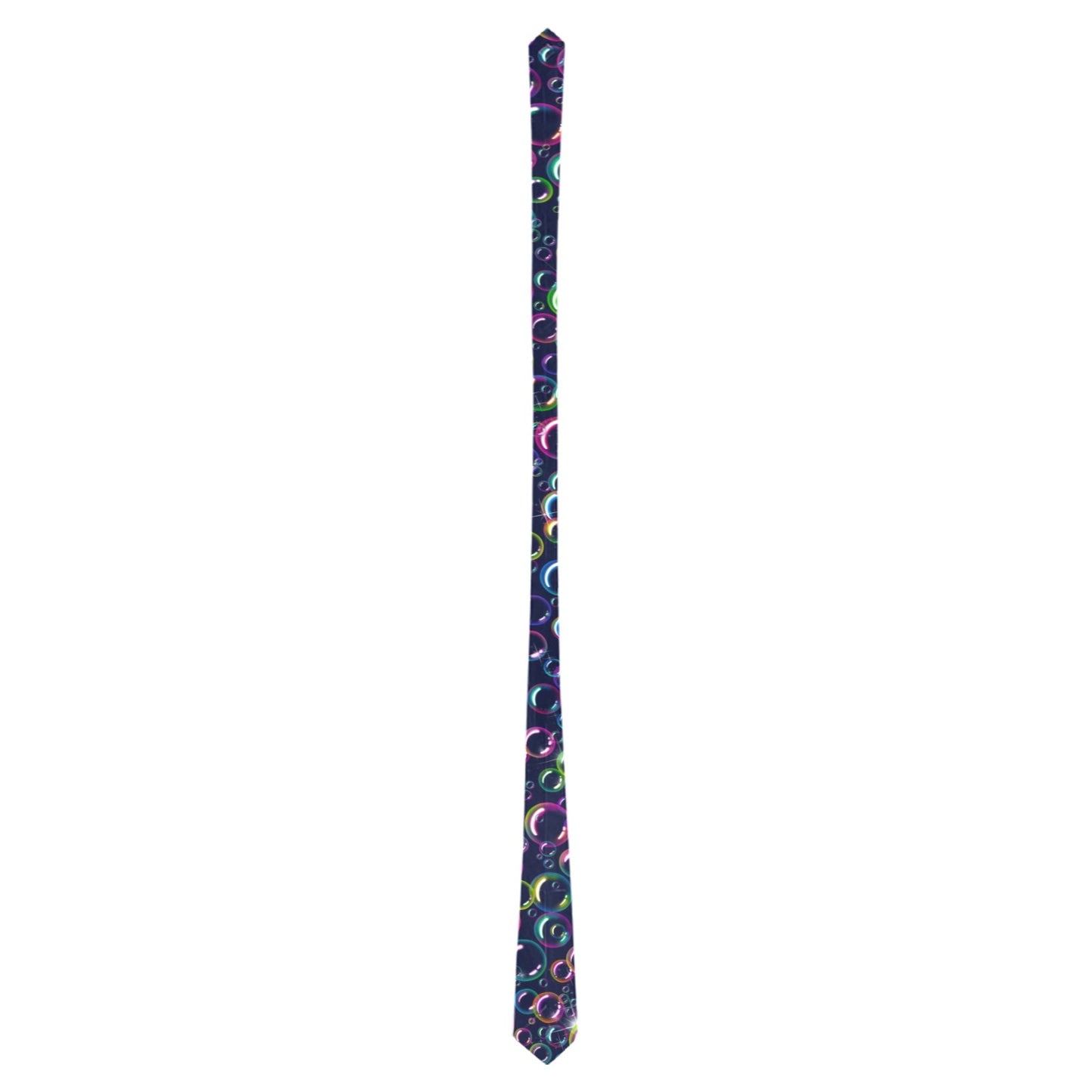 Navy Bubble print Tie