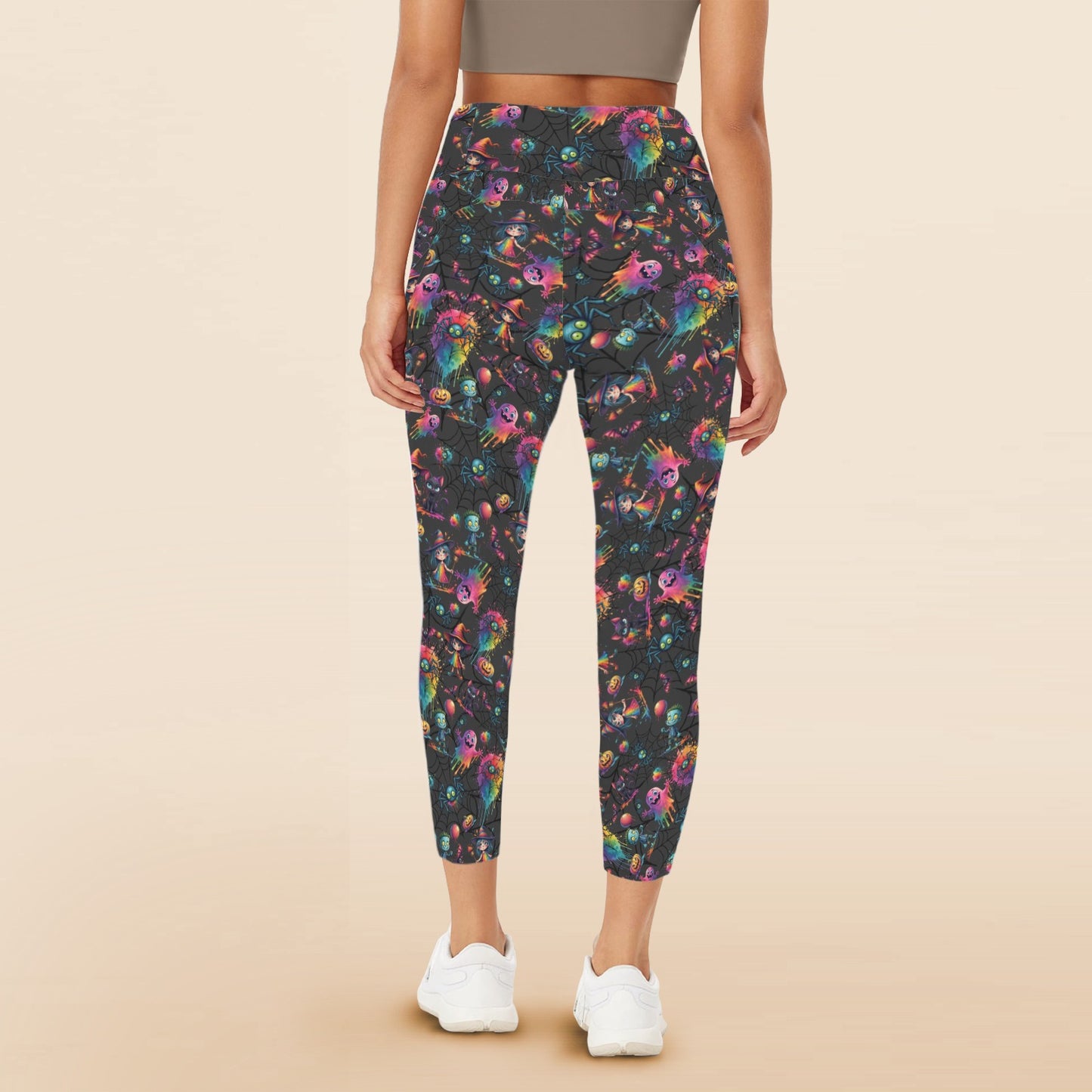 Amazing Halloween Leggings for Face Painters