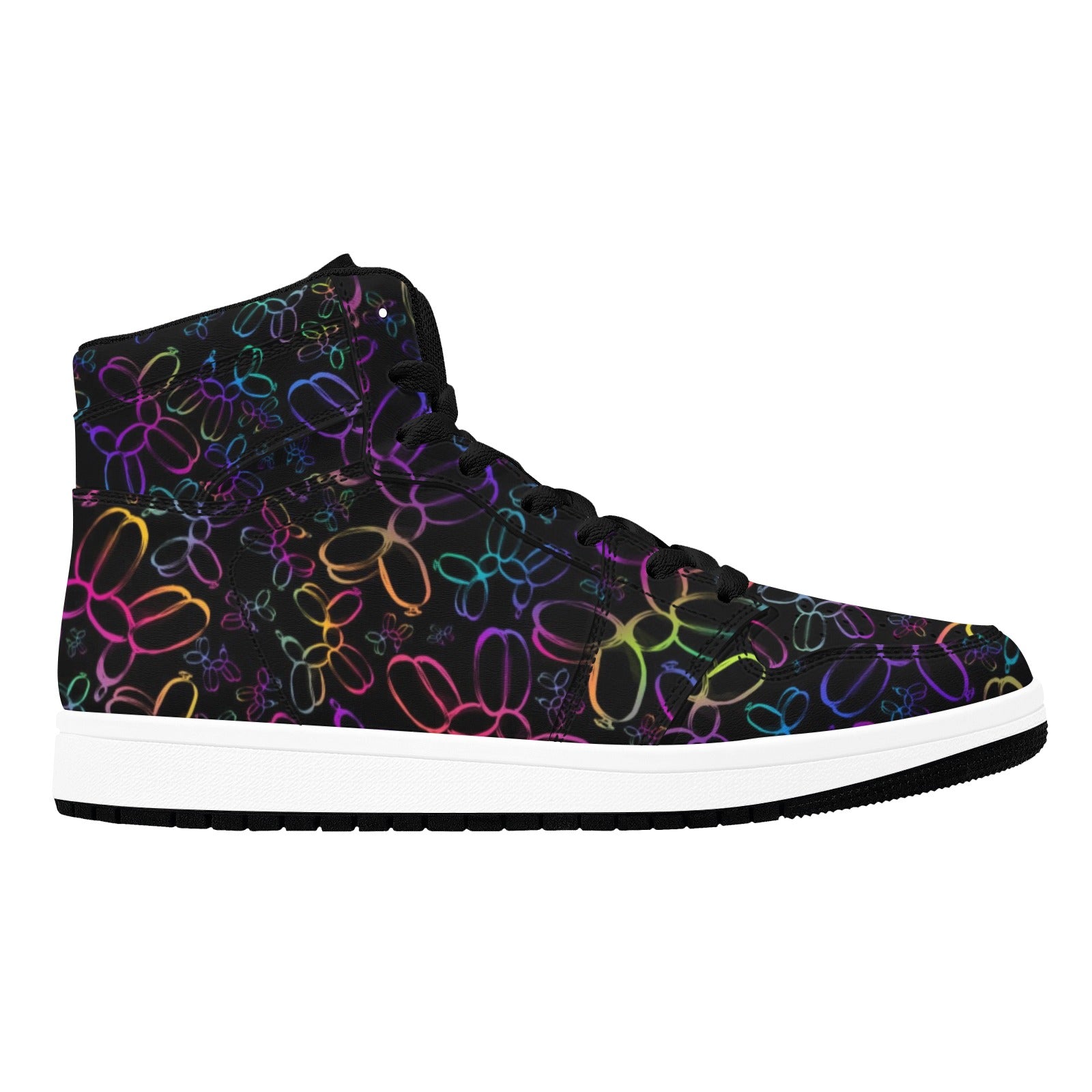 High tops for entertainers balloon dog design