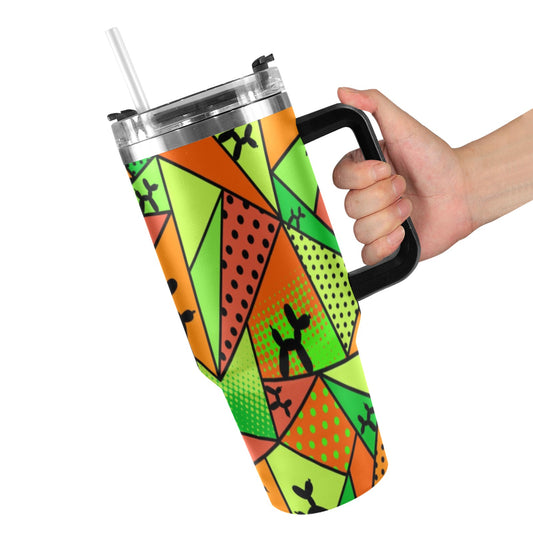 Balloon dog tumbler for balloon twisters