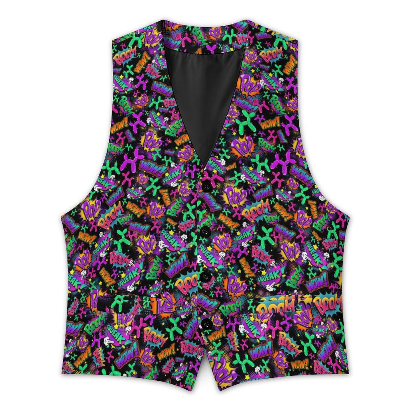 Balloon twister vest for professional balloon artists