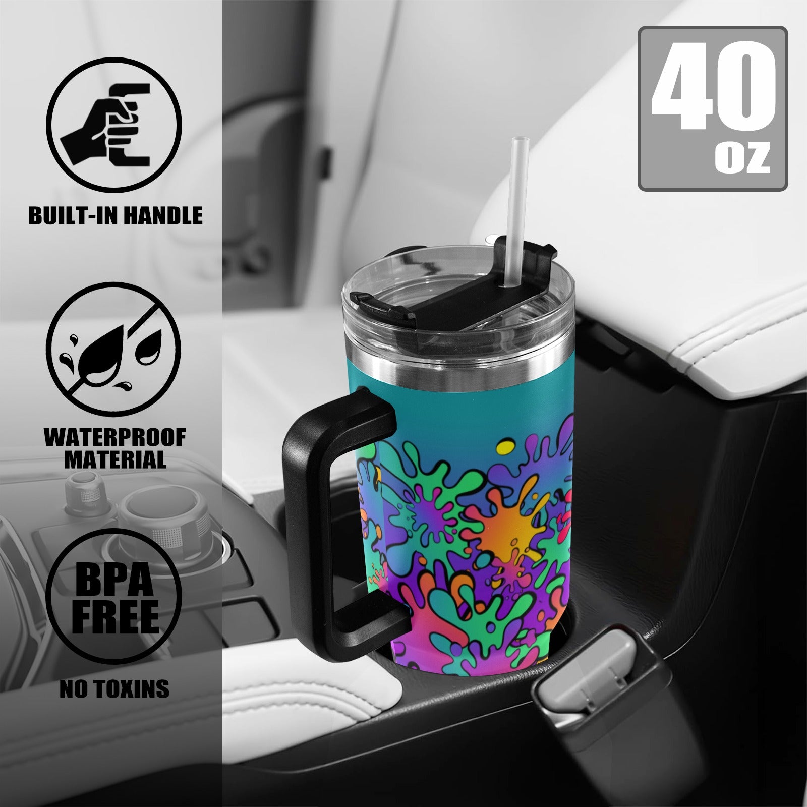 Face Painter Tumbler Cup
