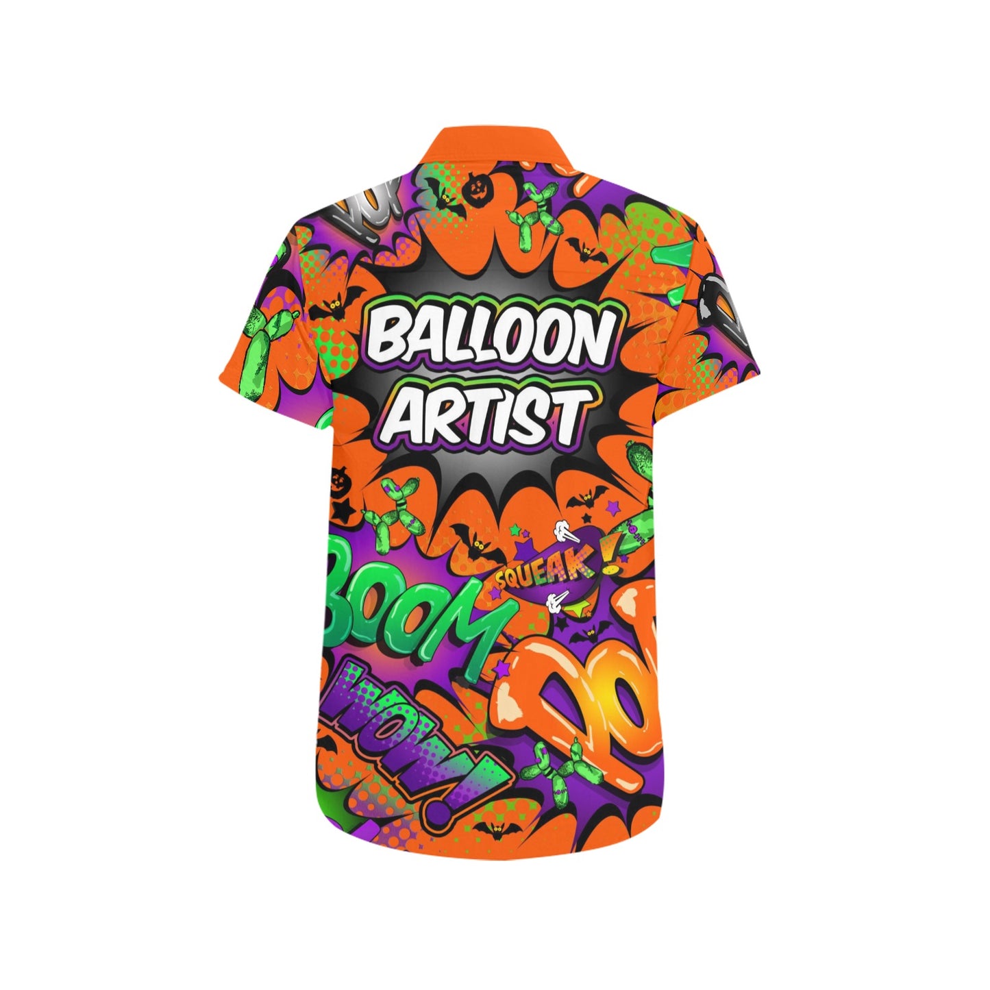Balloon Twister Shirt Halloween Orange Design