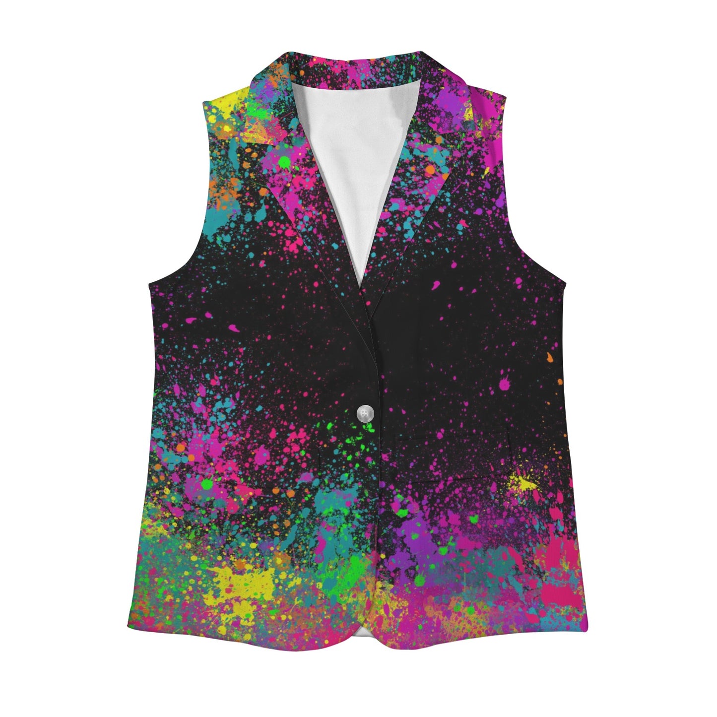 Paint splatter vest for face painters