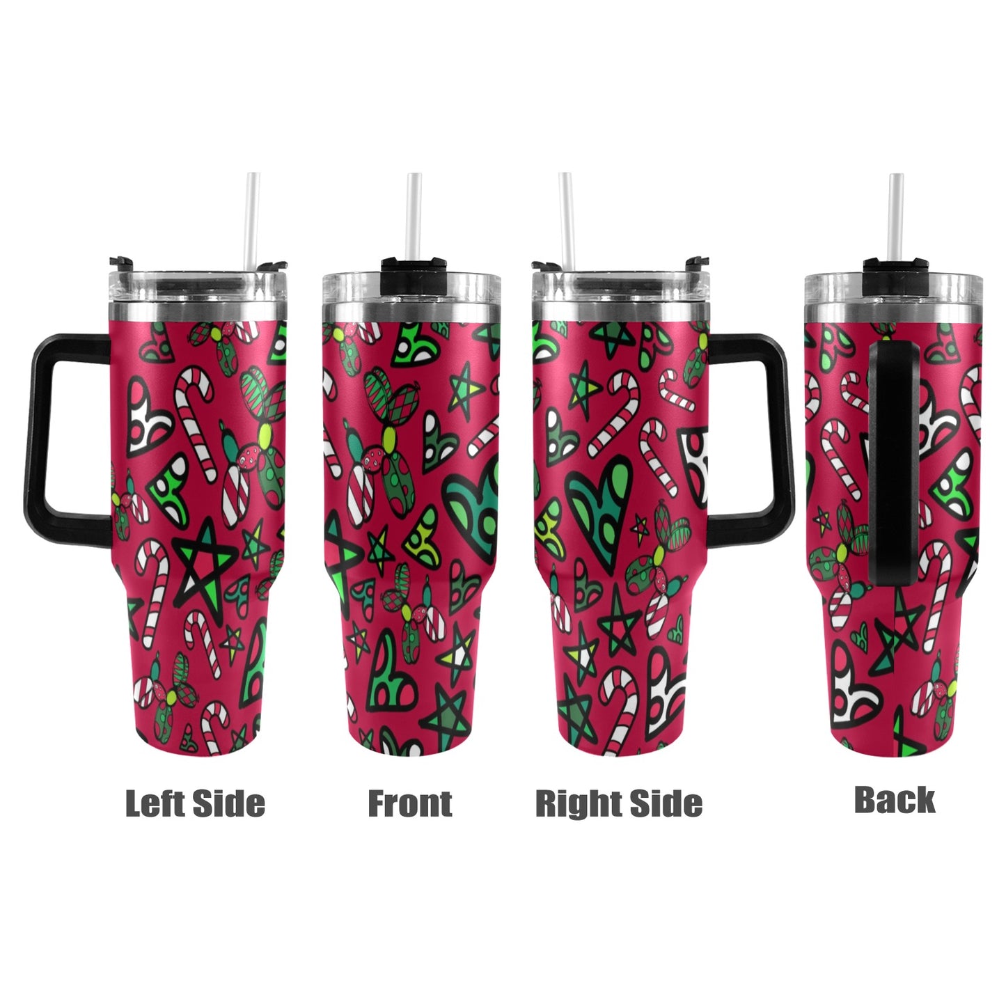 Balloon Twisting Cup with Christmas Designs