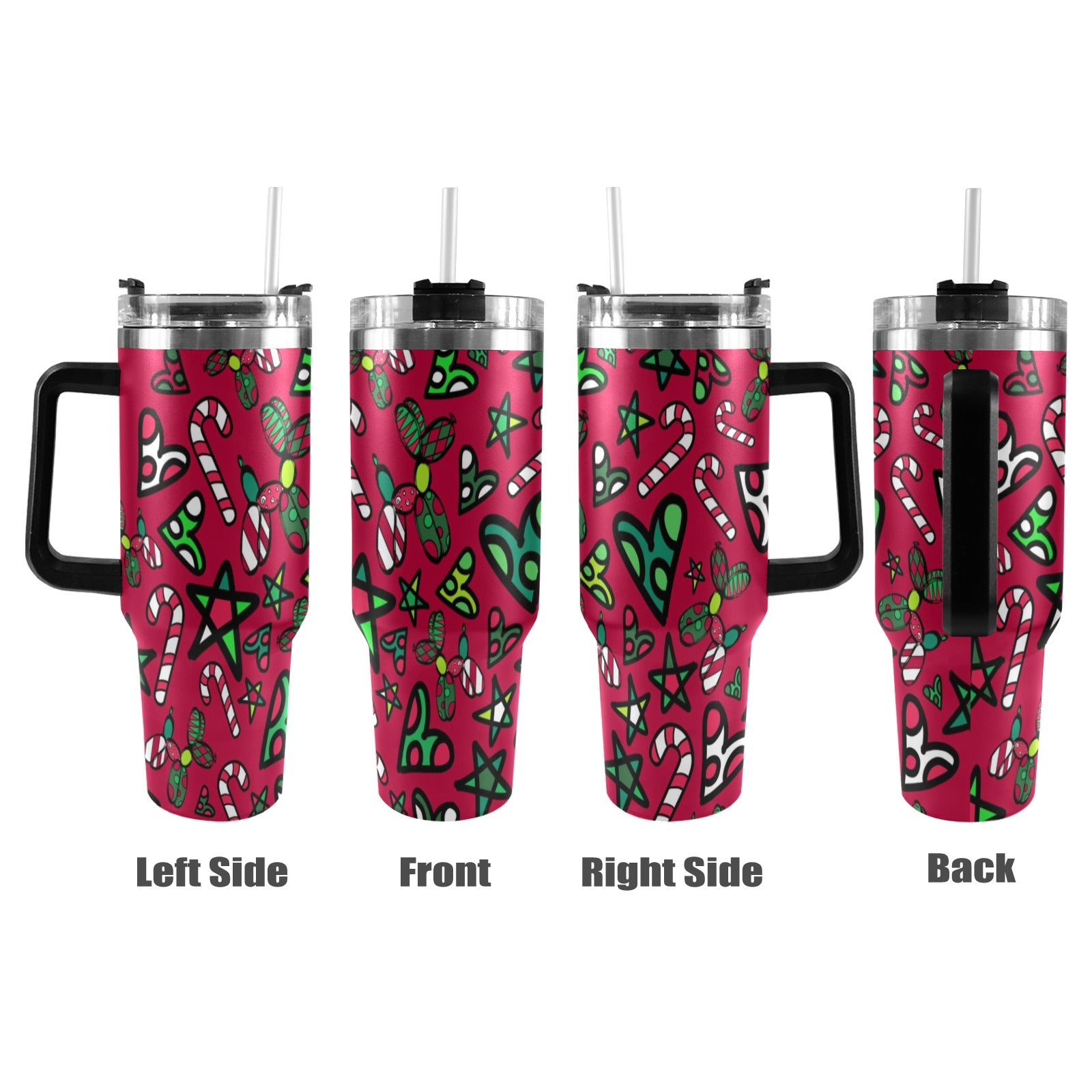 Balloon Twisting Cup with Christmas Designs