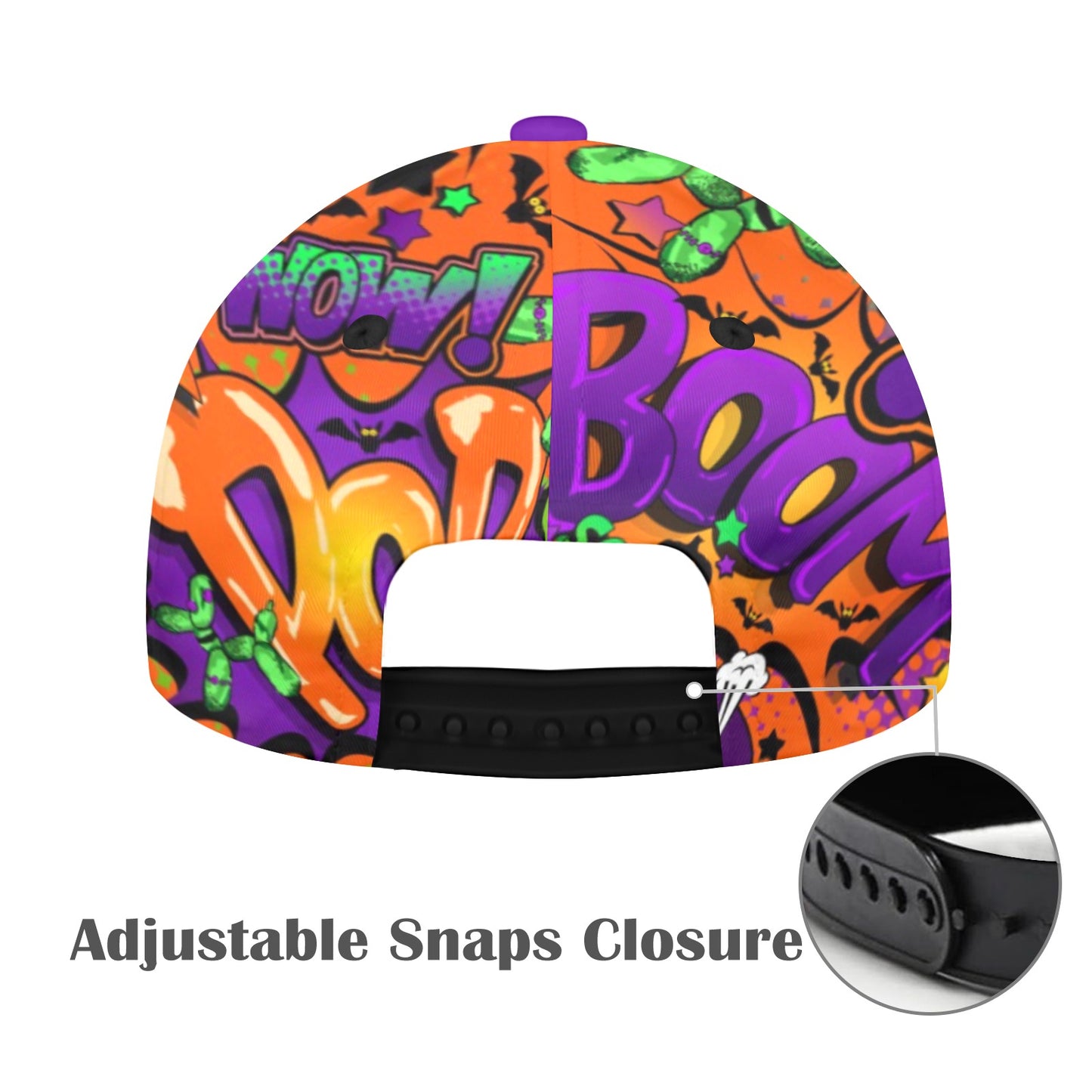 Orange Halloween Cap for Balloon Twisters and Face Painters