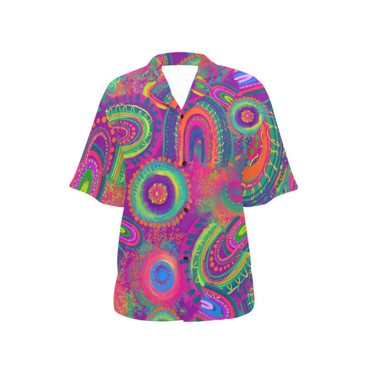 Rainbow Rhapsody - Women's Hawaiian Shirt