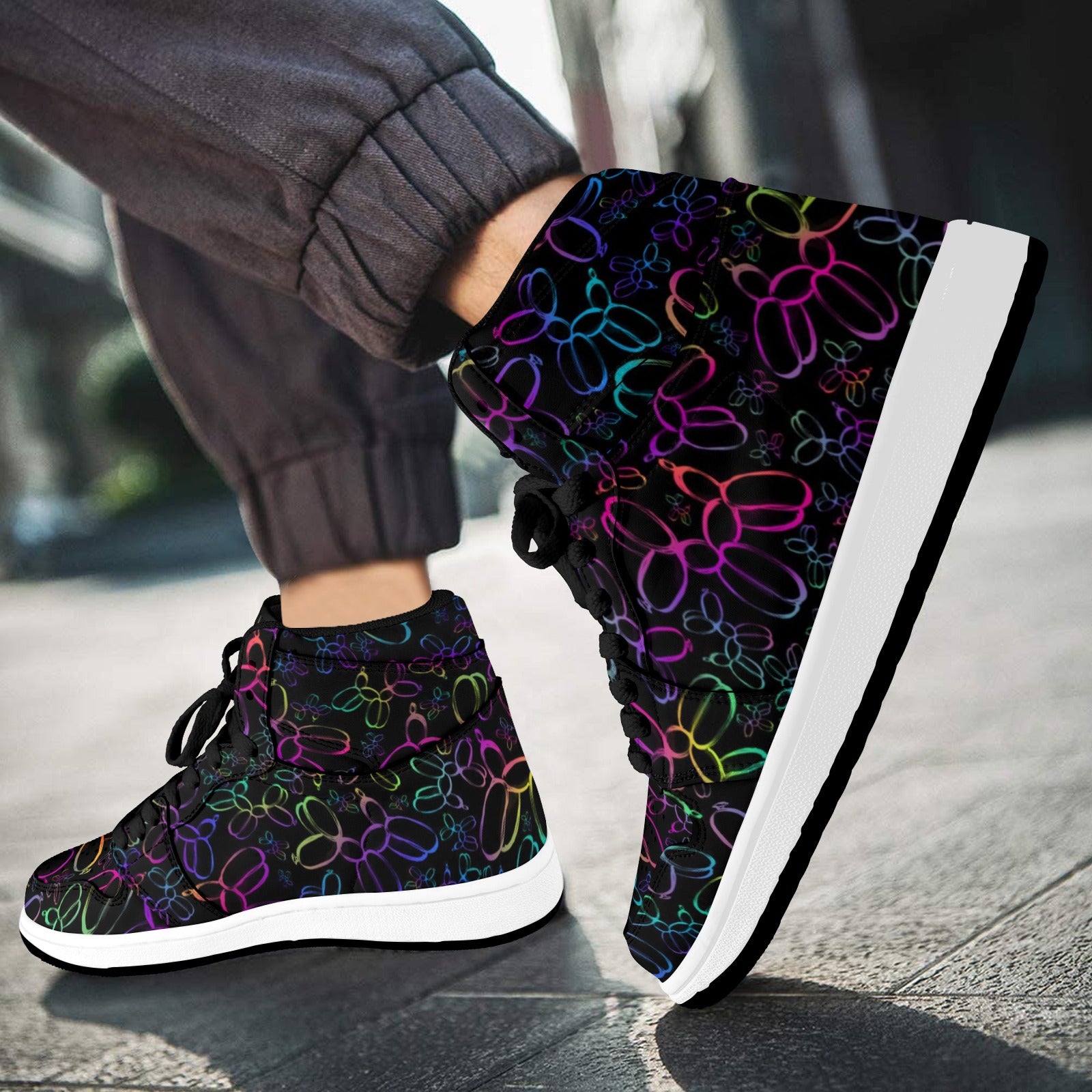 Balloon Dog Shoes Premium High Tops