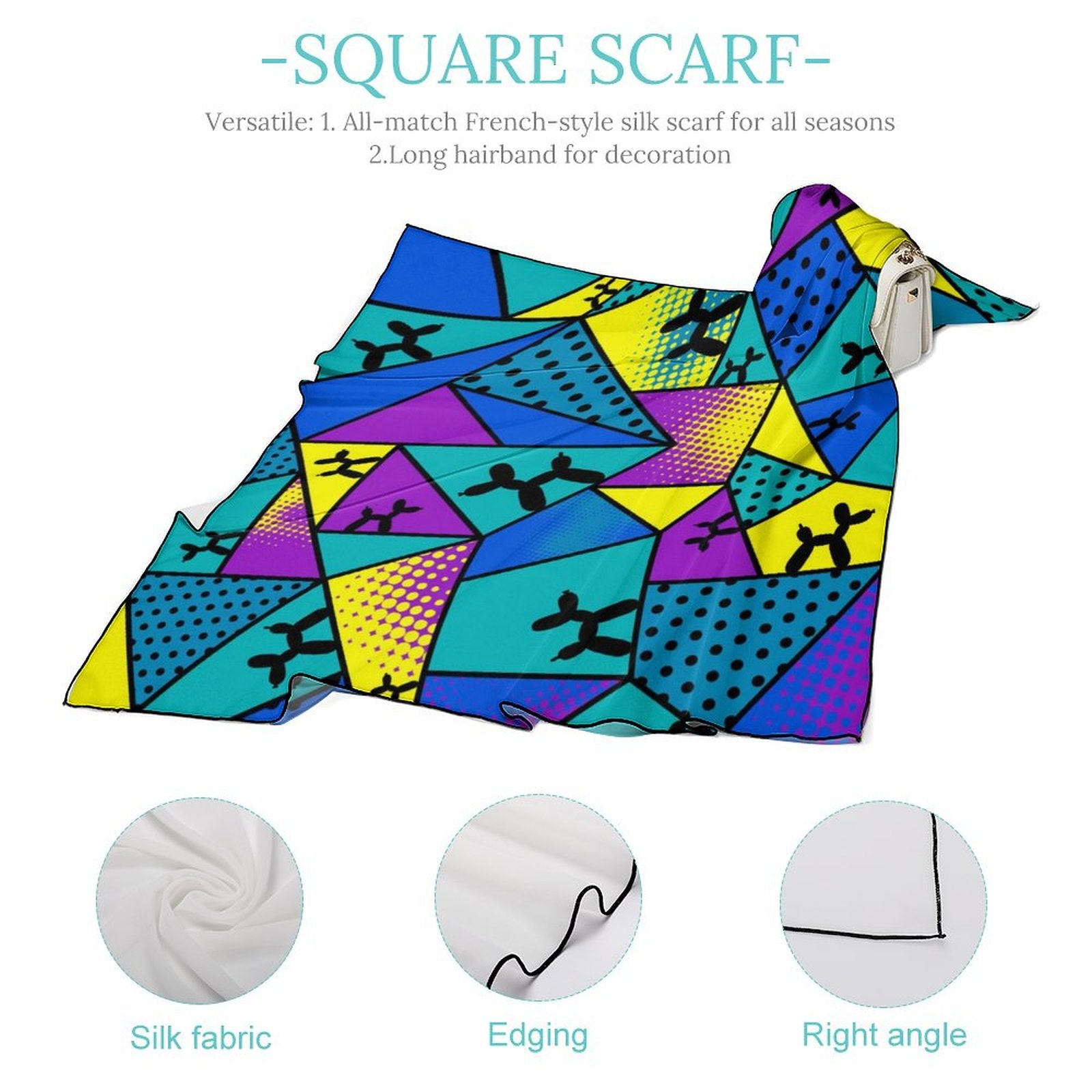 Fun scarf for balloon twisters and Entertainers