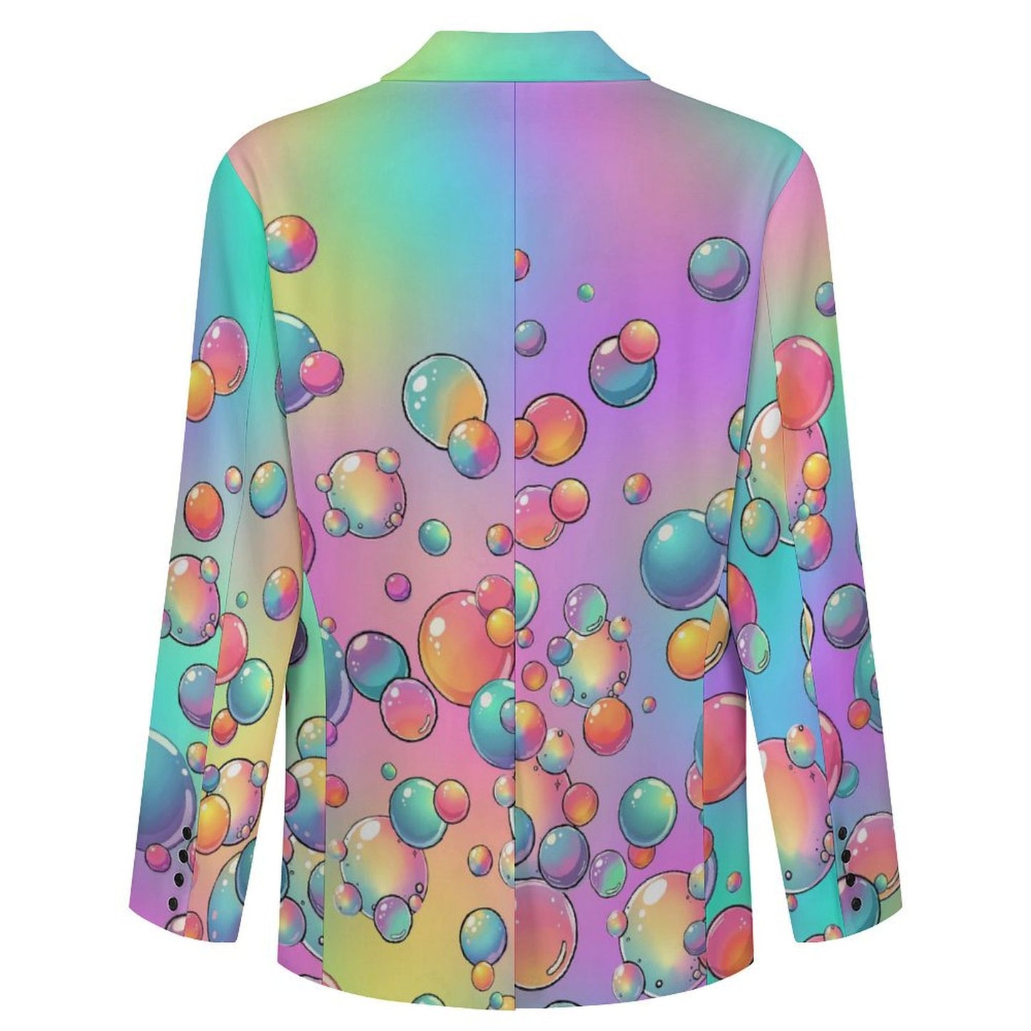 Rainbow Bubble suit jacket for bubbling