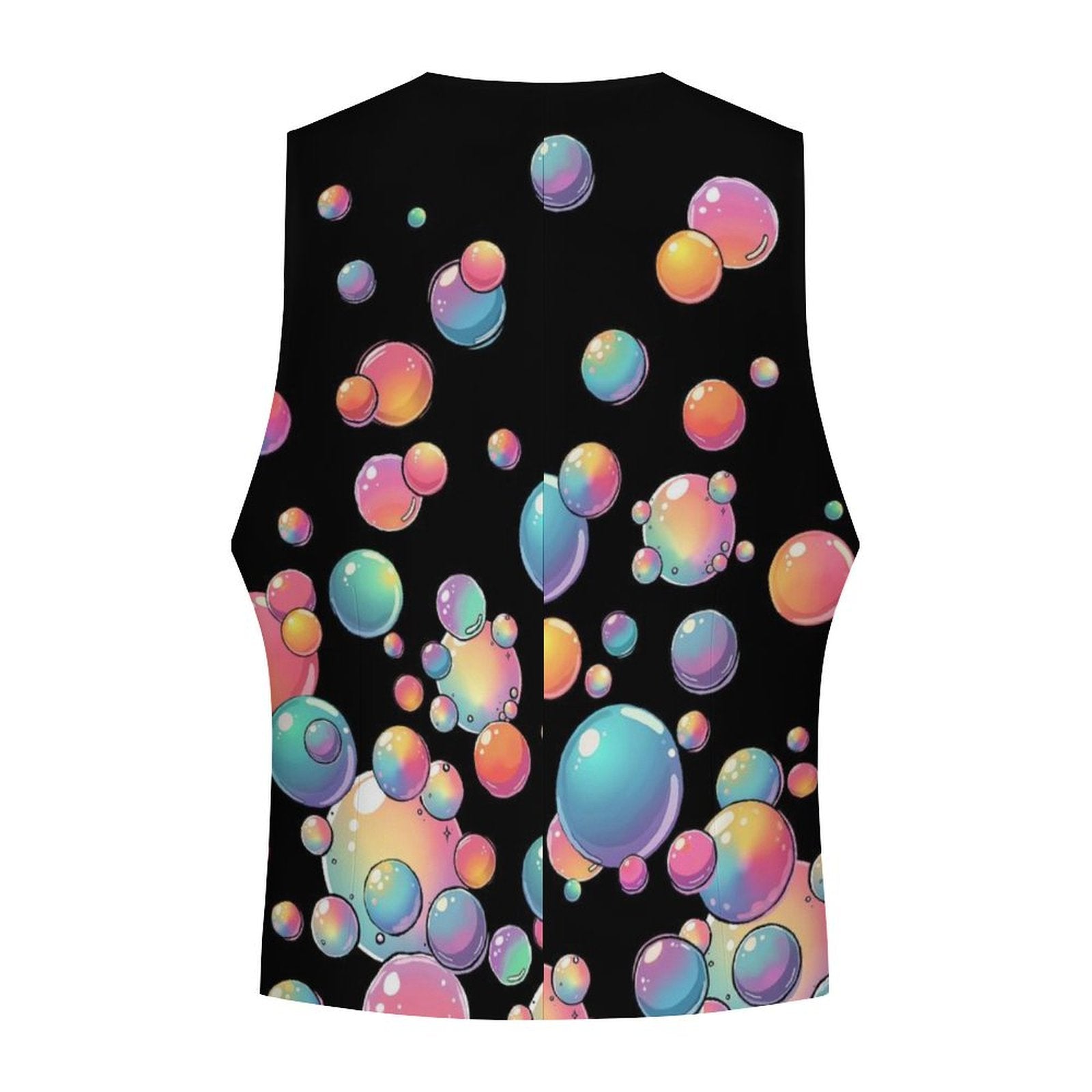 Bubble vest for bubble artist and face painters