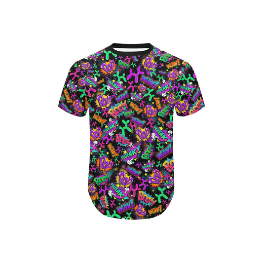 Balloon dog design shirt for balloon twisters