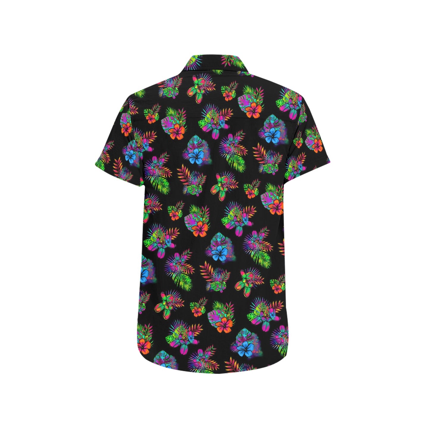 Tropical Balloon Twister Shirt on black
