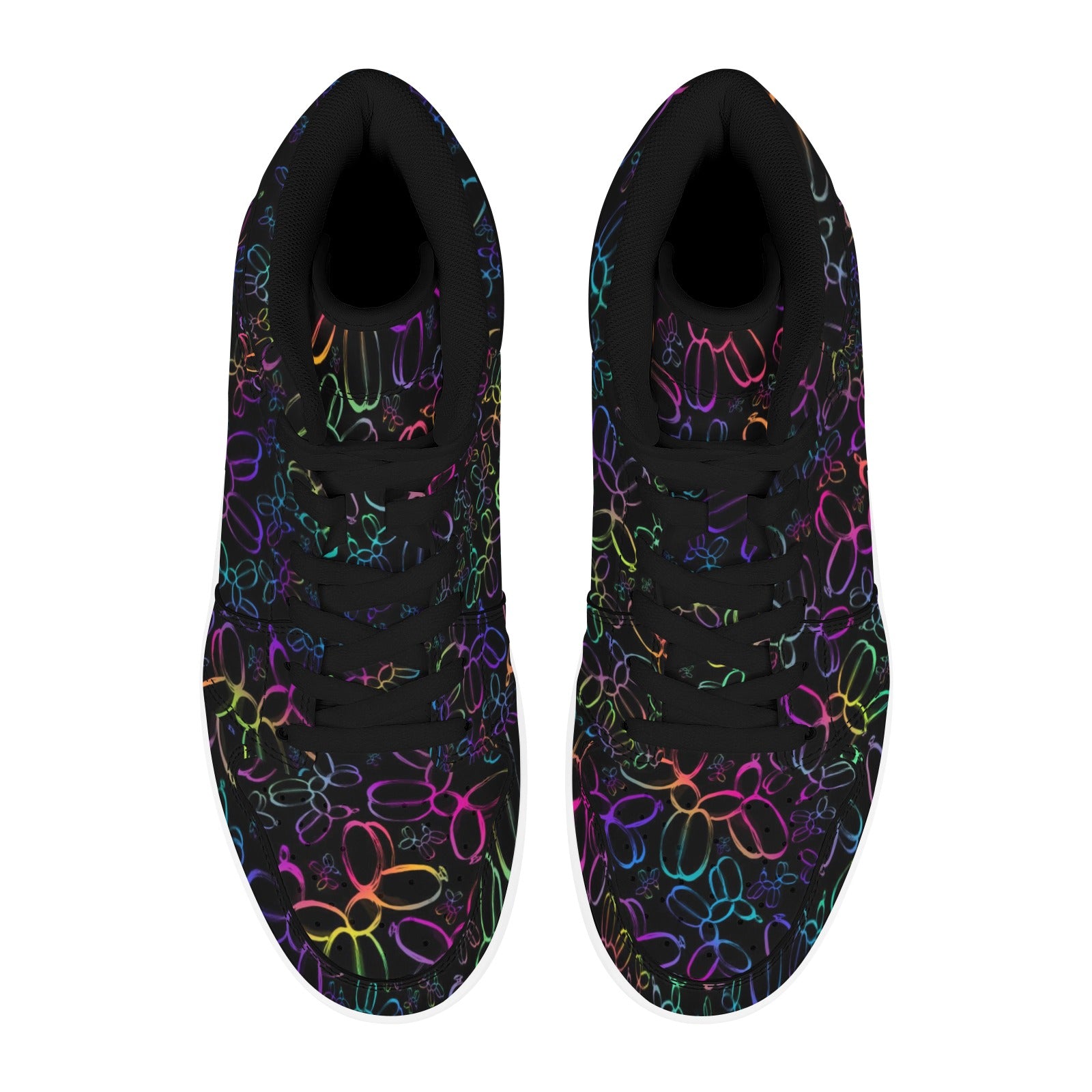 Balloon twister shoes high tops
