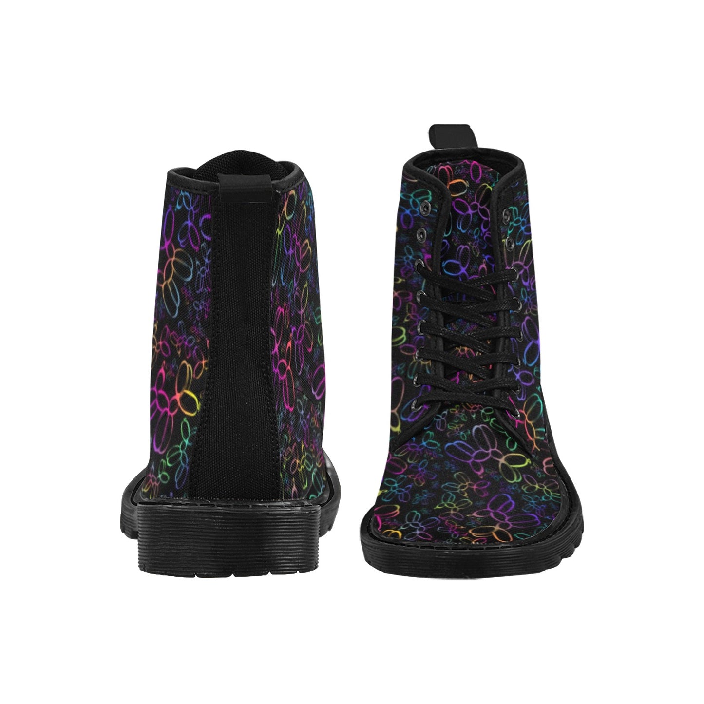 Glow Dogs - Women's Ollie Combat Boots (US 6.5-12)