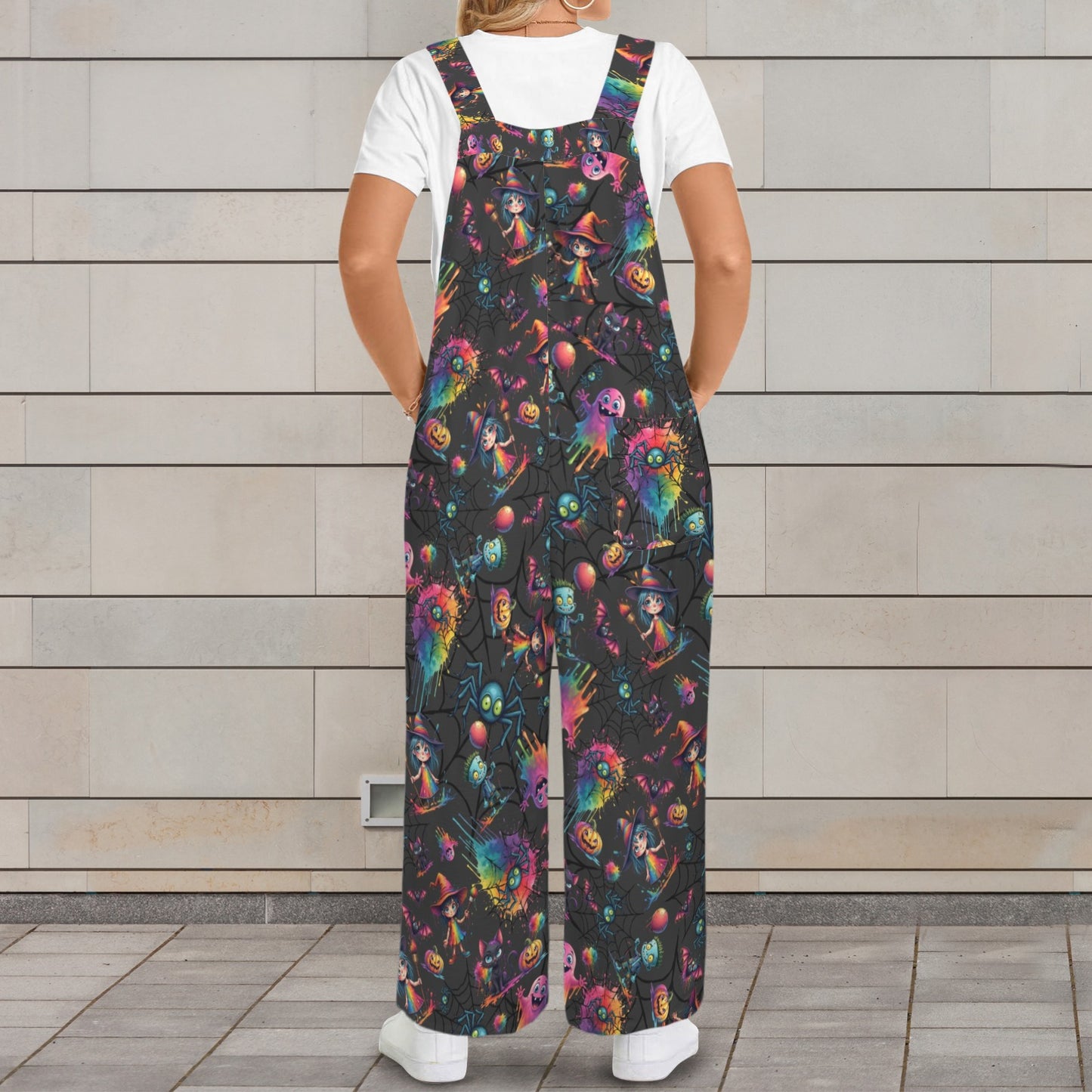 Face Painting Overalls for Halloween