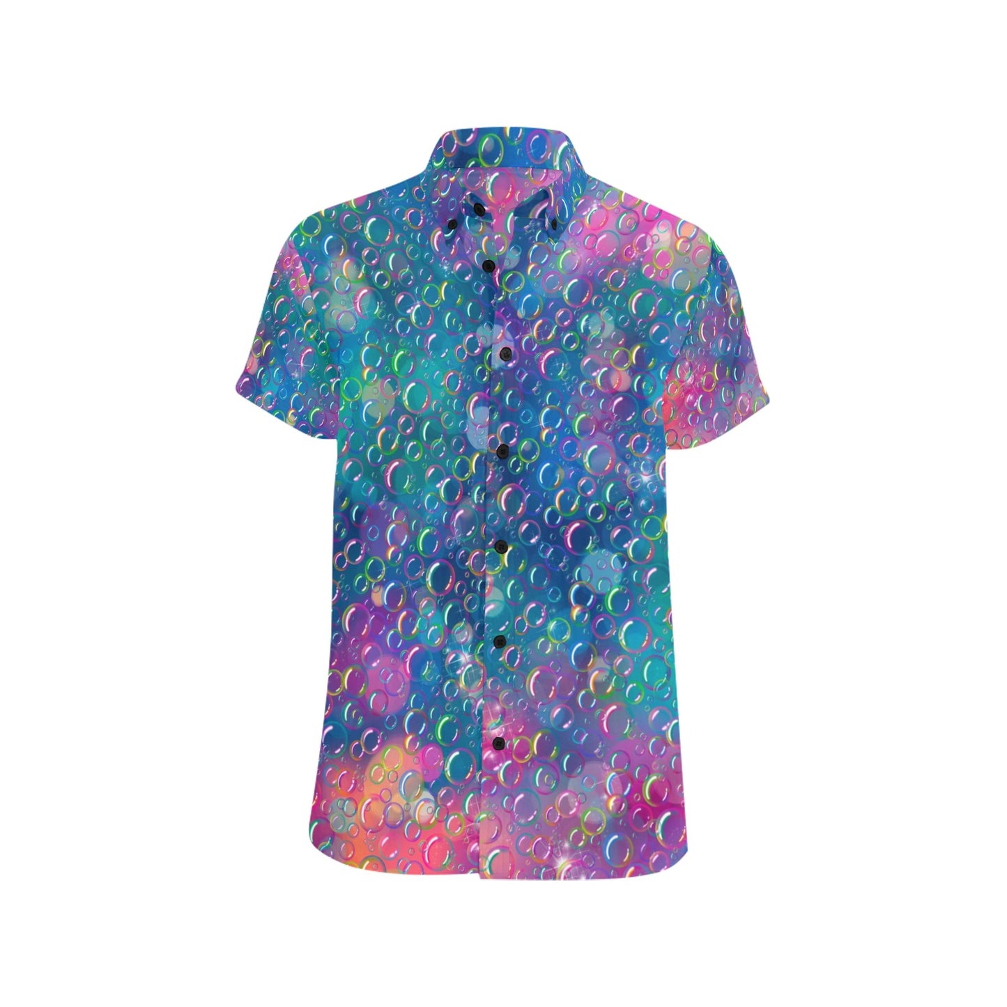 Bubbles on Rainbow Shirt