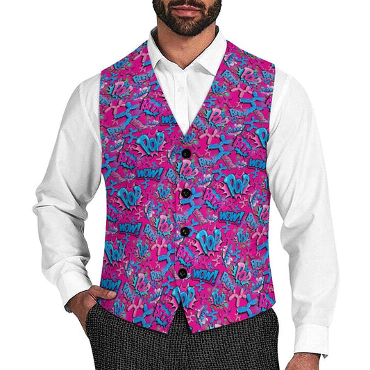 Pink Balloon Dog Vest/Waistcoat for Balloon twisting entertainers