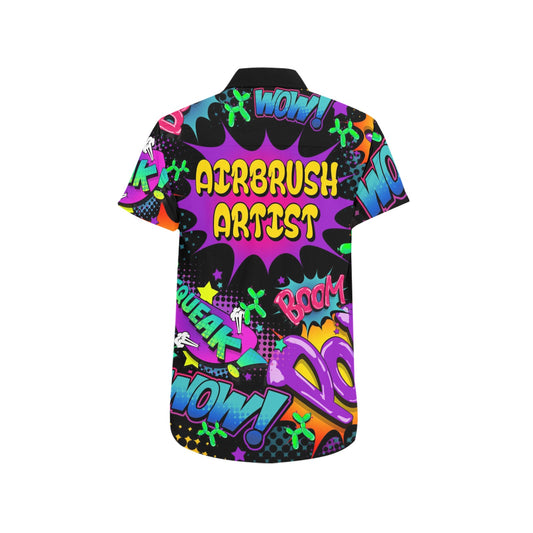 Pop art colourful Air Brush Artists shirt
