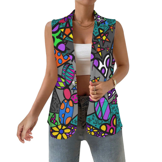 Patchwork Pup Vest for balloon twisting professionals
