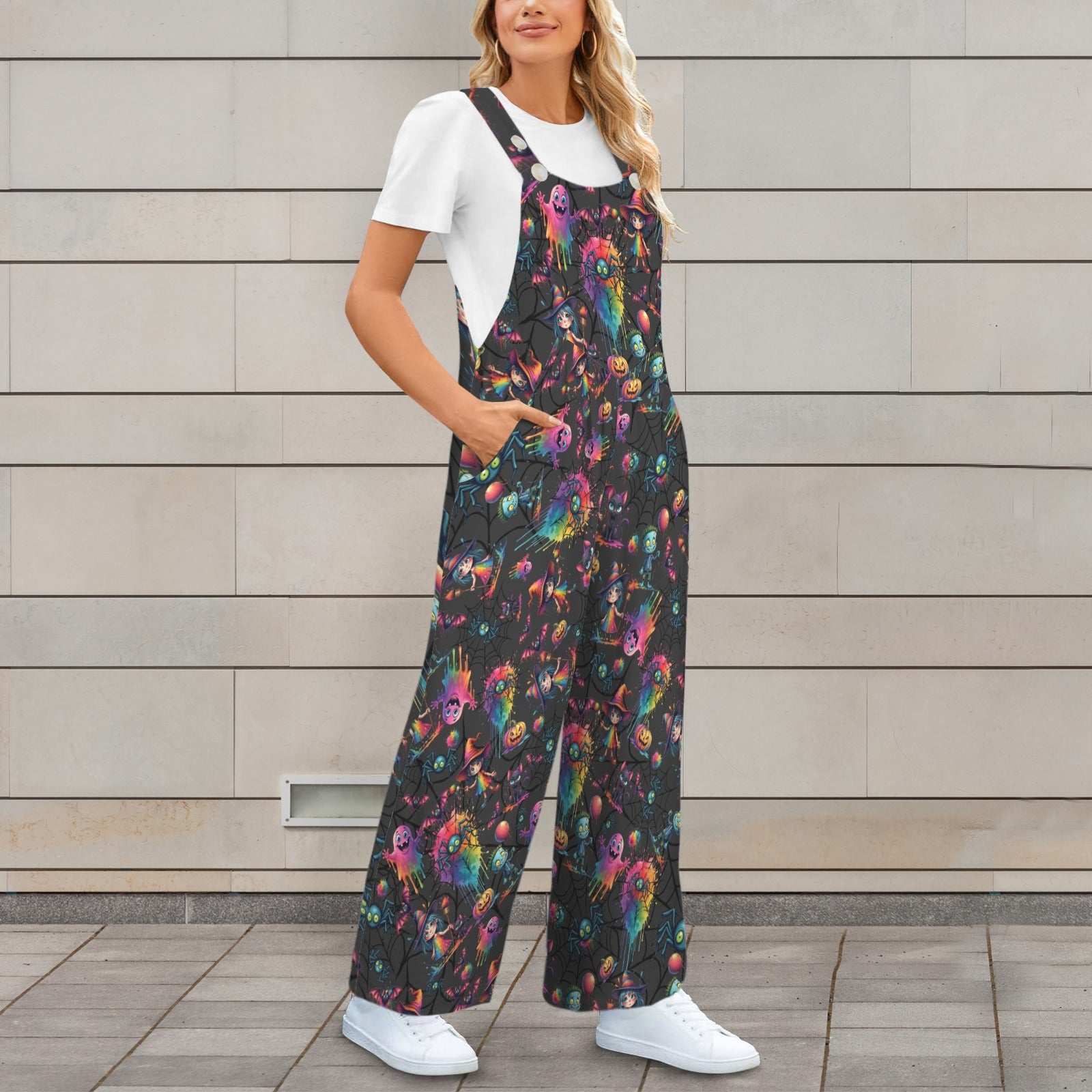 Halloween Design overalls fun and colourful
