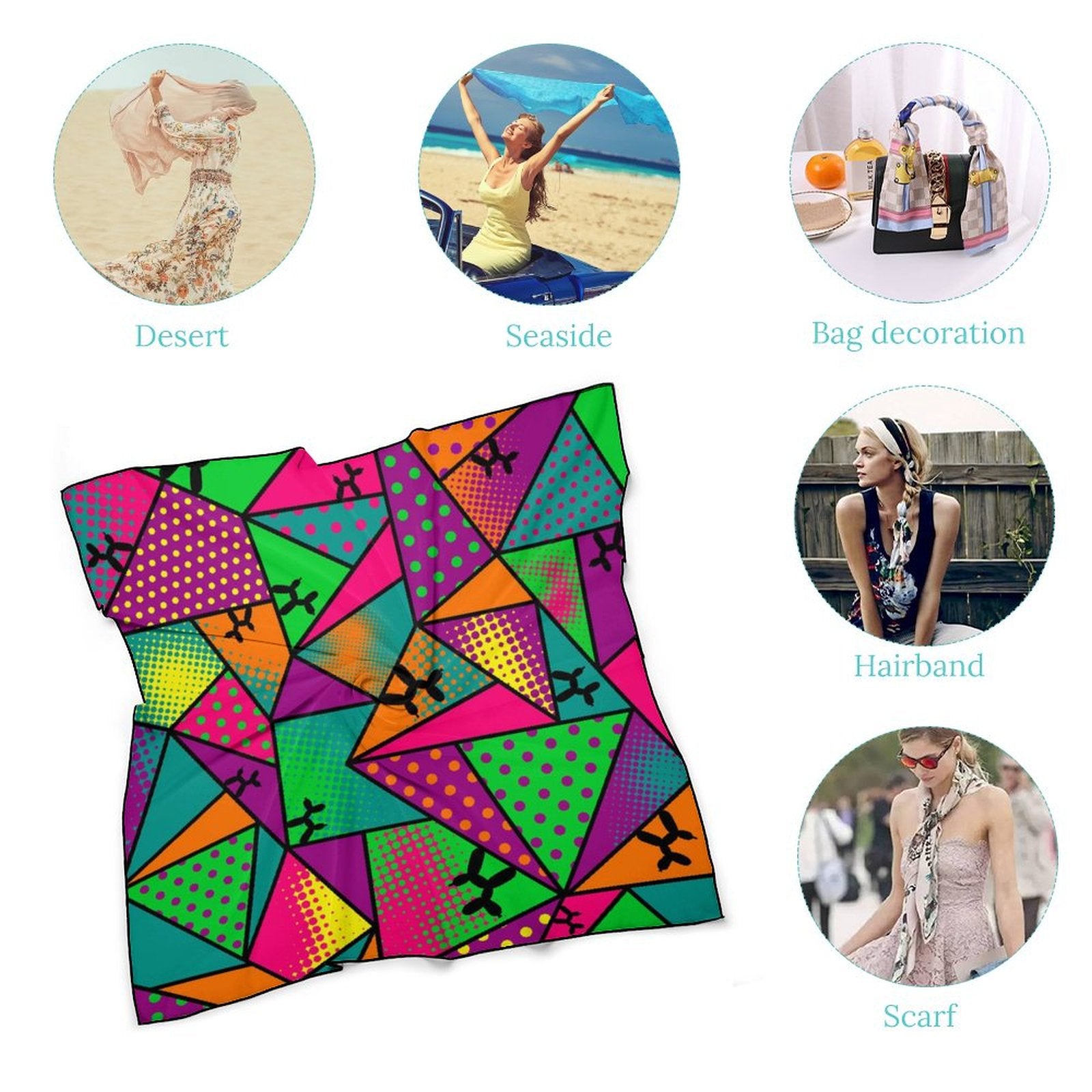 Balloon twister scarf