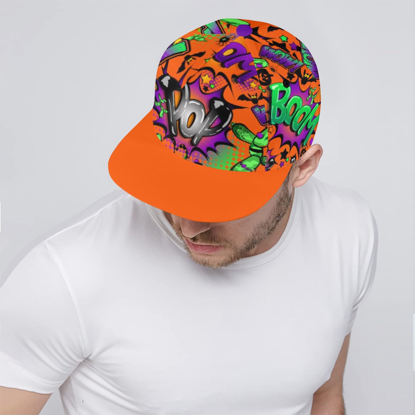 Orange Balloon Twister Cap