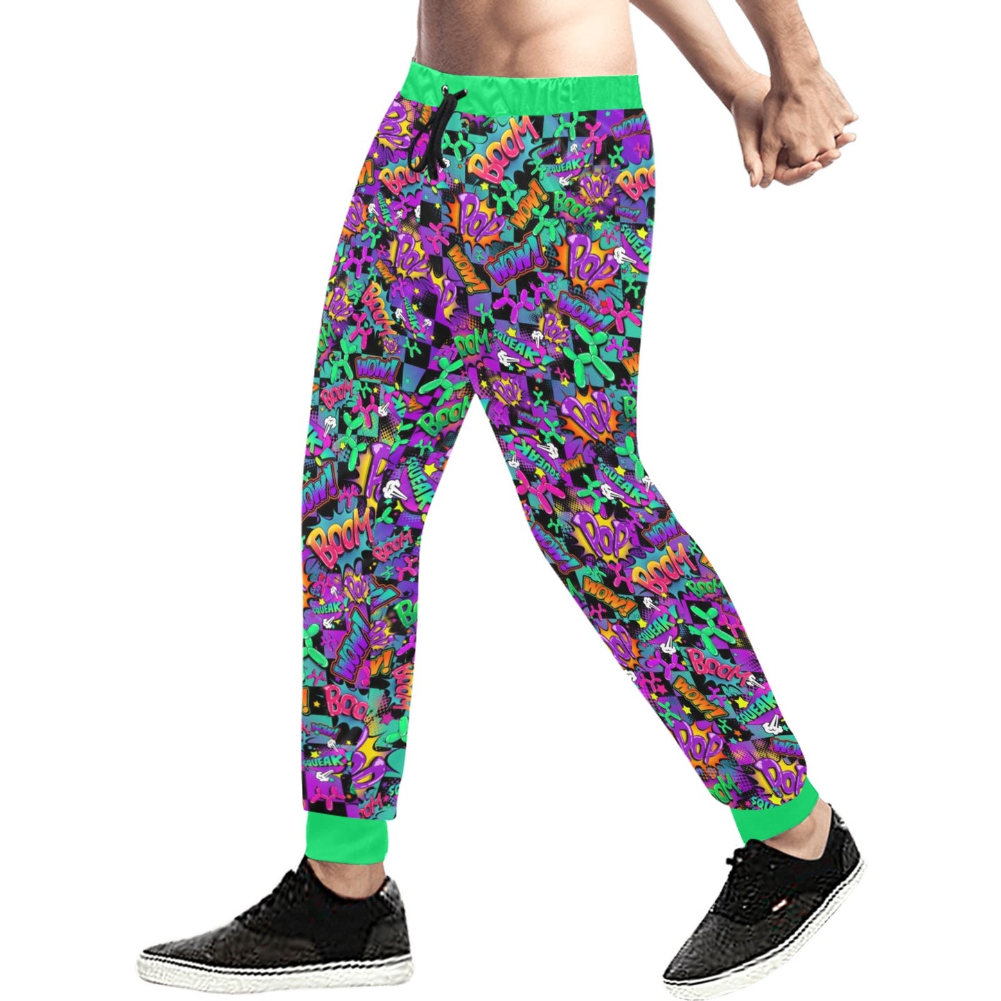 Pop art balloon dog sweat pants for balloon professionals