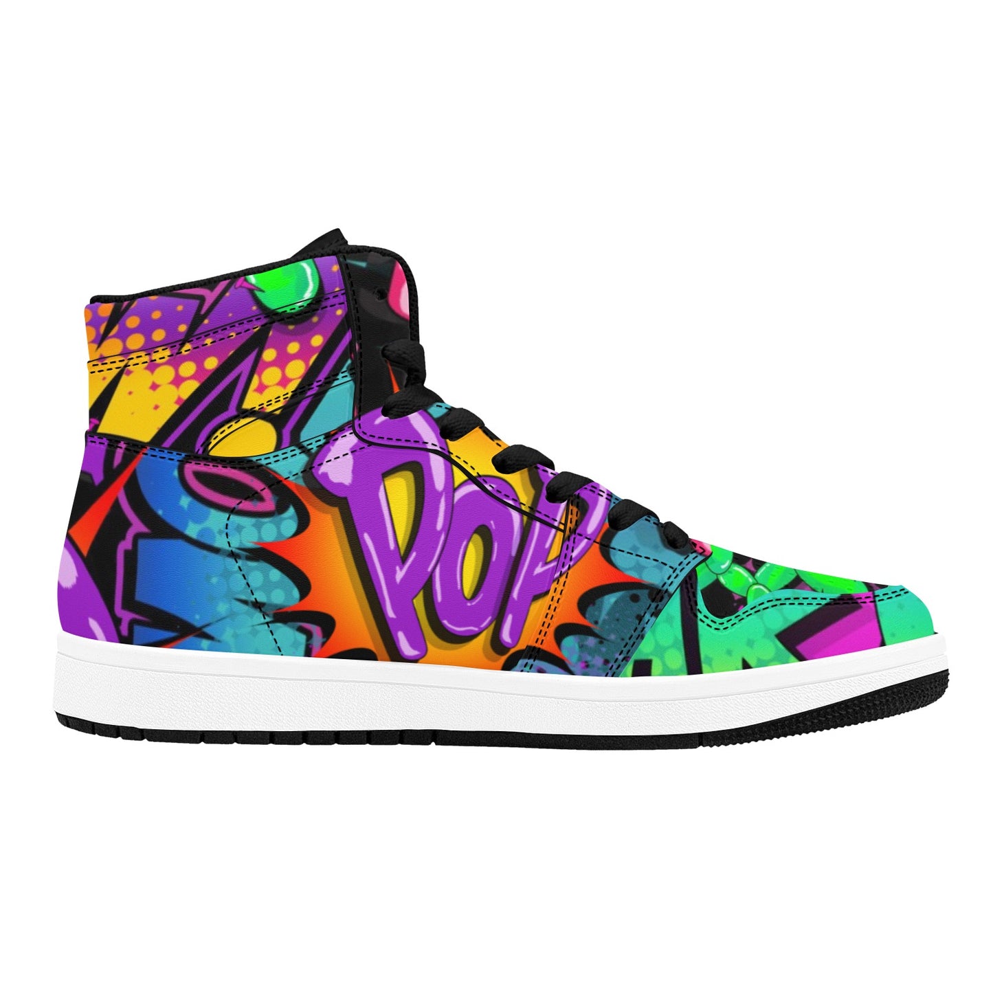 Retro High Tops with wicked Balloon Dog Design