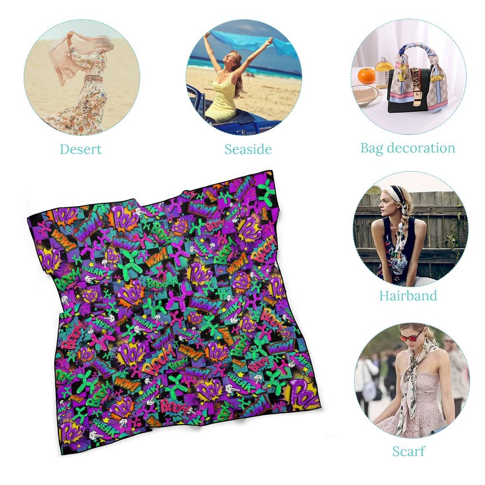 Scarf for professional party entertainers