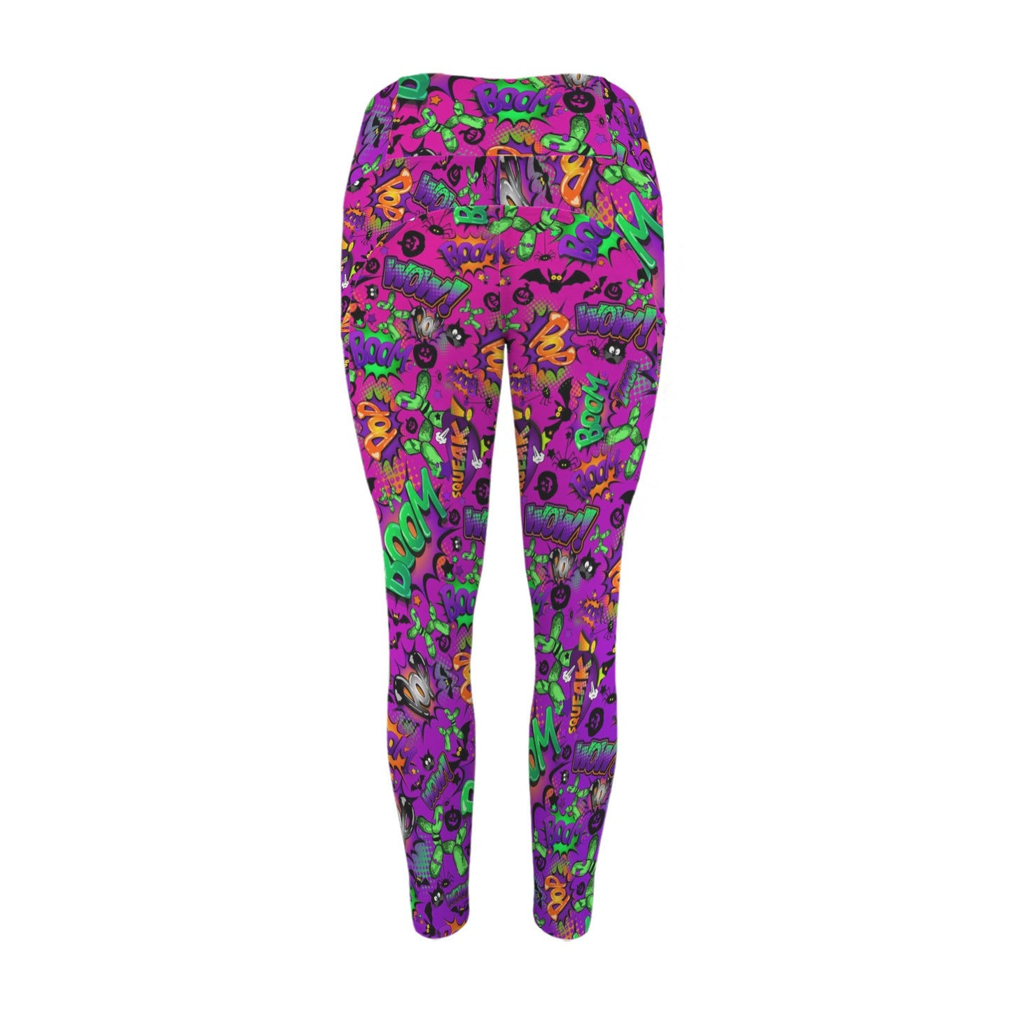 Crazy Halloween leggings for kids entertainers
