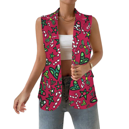 Christmas vest for balloon twisters, face painters and entertainers