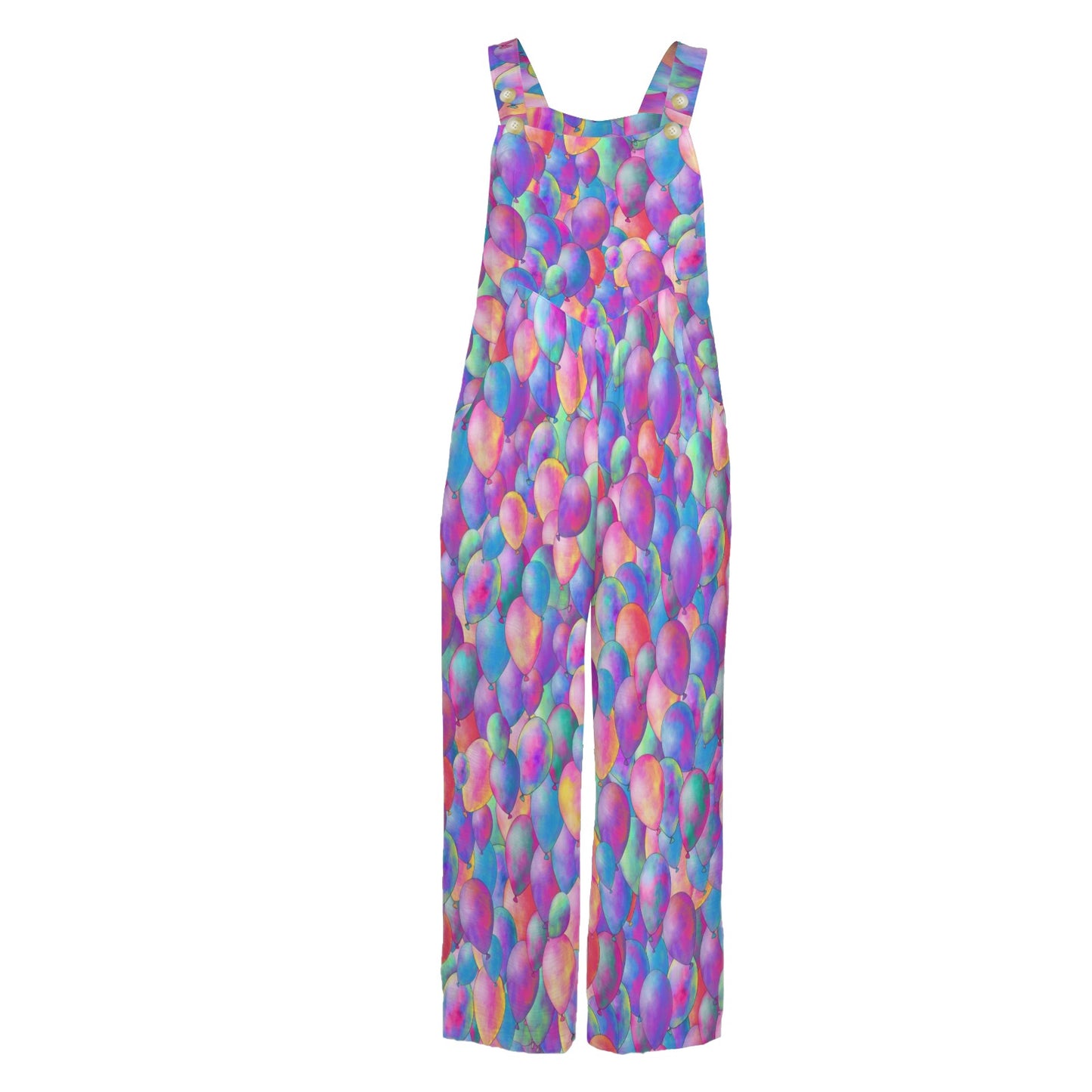 Fun helium balloon overalls
