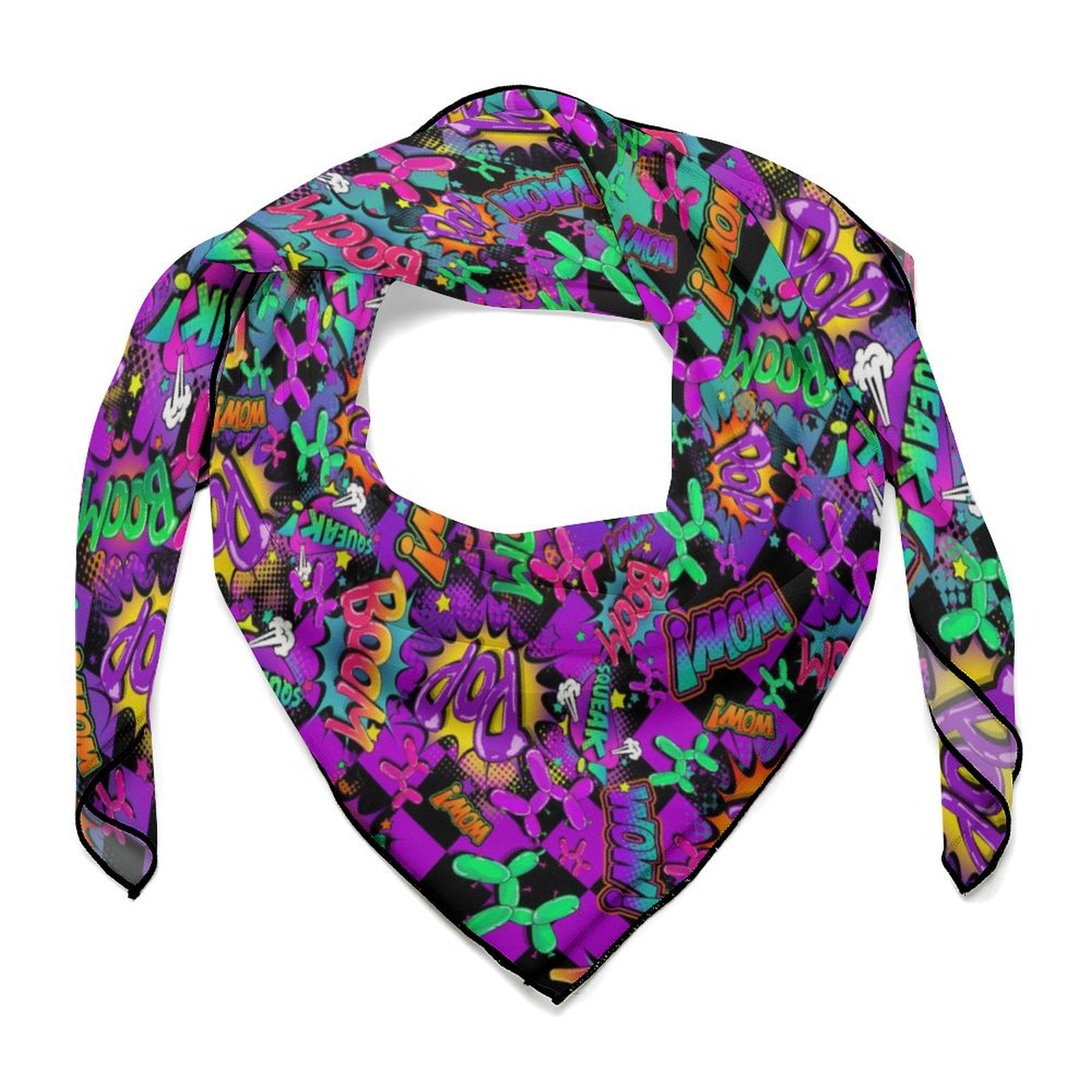 Checkmate BOOM! Scarf for Balloon artists