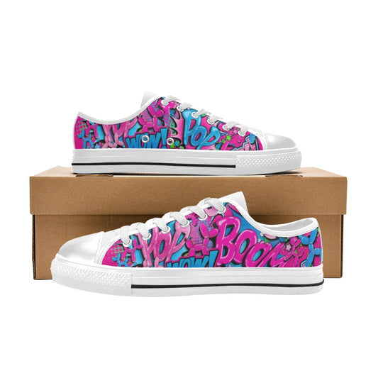 Pink and Blue Shoes for Balloon twisters