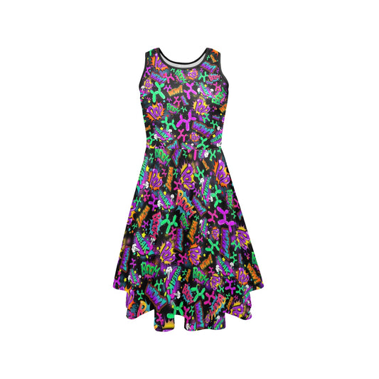Crazy fun dress for balloon twisters