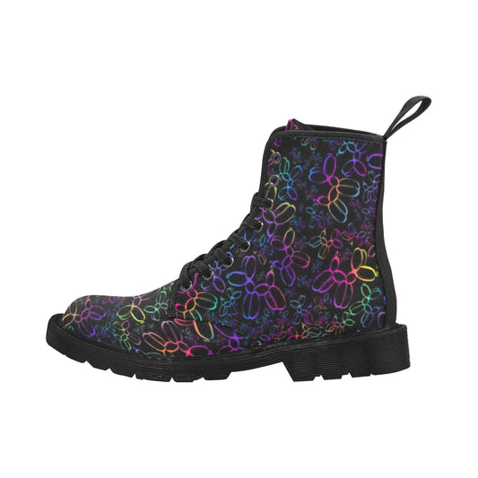 Rainbow balloon dog boots