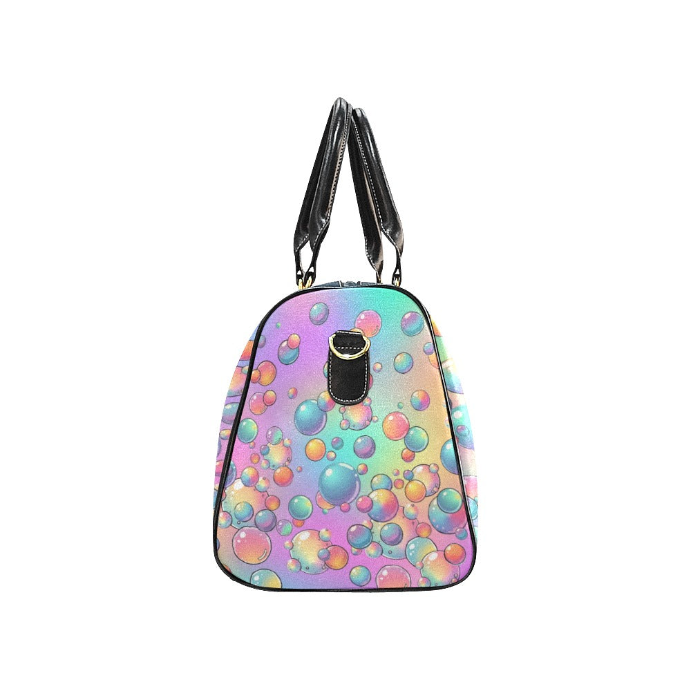 Colourful Bubble Design travel bag