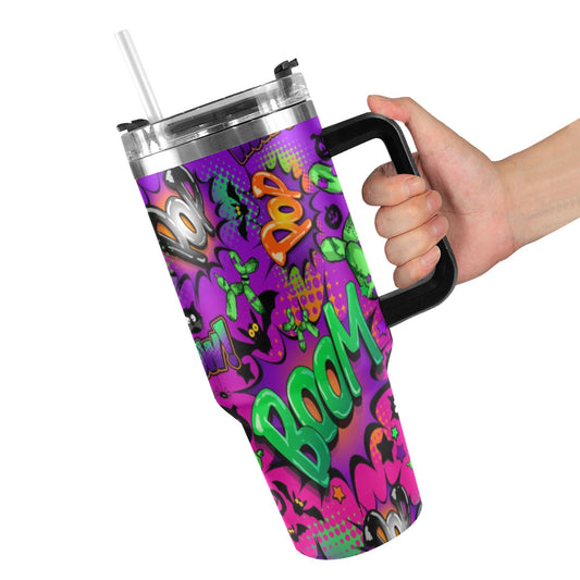 Purple and Pink Halloween cup for Balloon Artists and Face Painters
