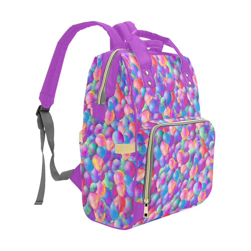 Balloon Artist backpack with helium balloon design