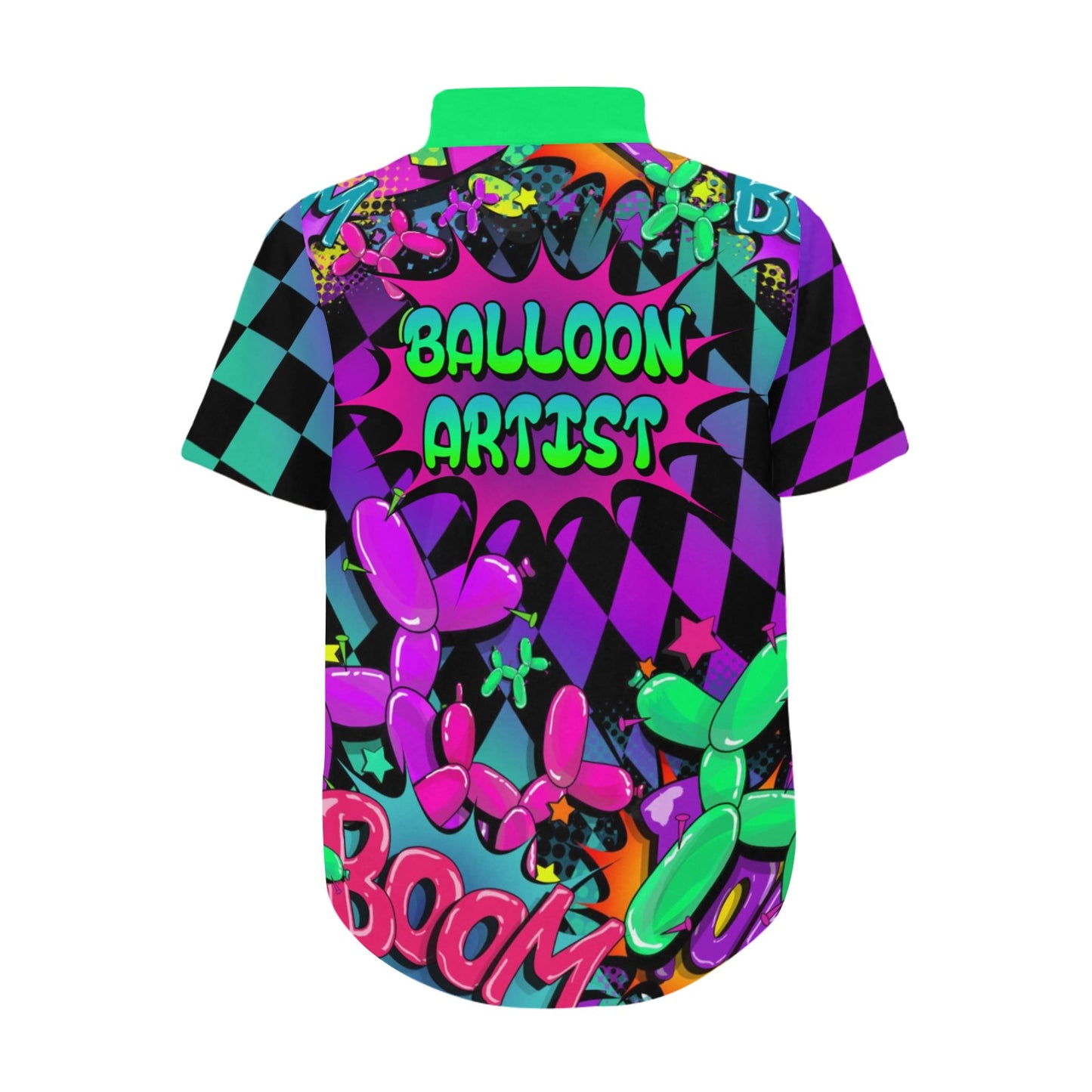 Checkmate BOOM! "Balloon Artist" - Women and Kids Short Sleeve Shirt