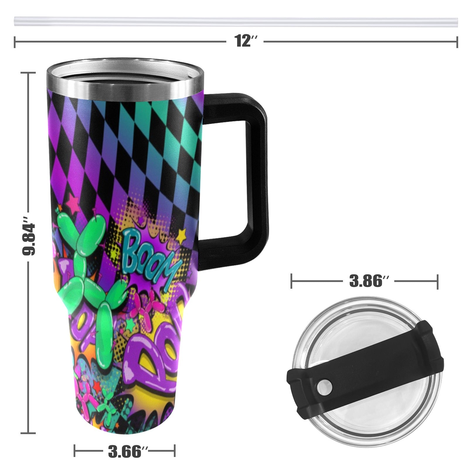 Balloon Twister Tumbler Cup