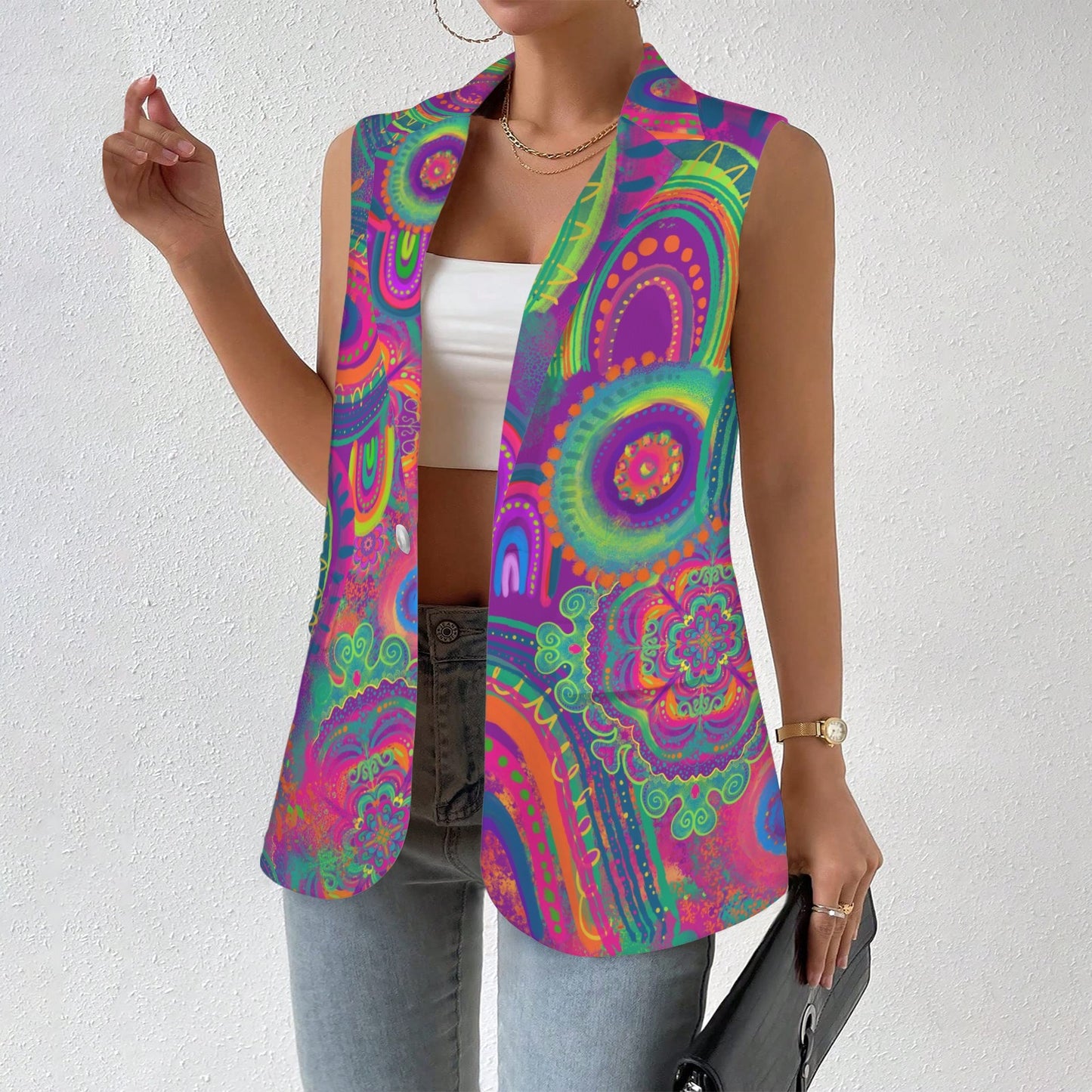 Rainbow Rhapsody - Women's Vest / Waistcoat