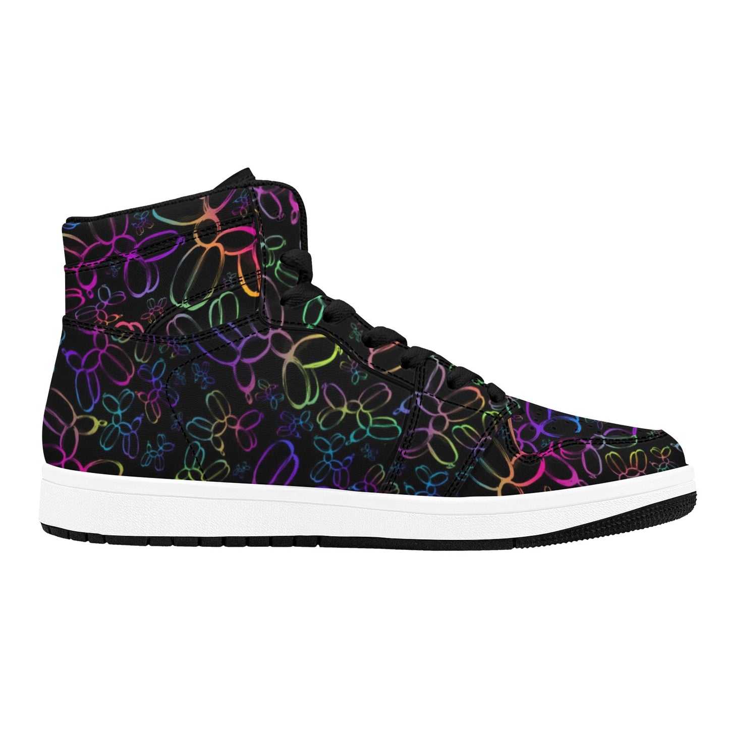High tops shoes for balloon artists and face painters