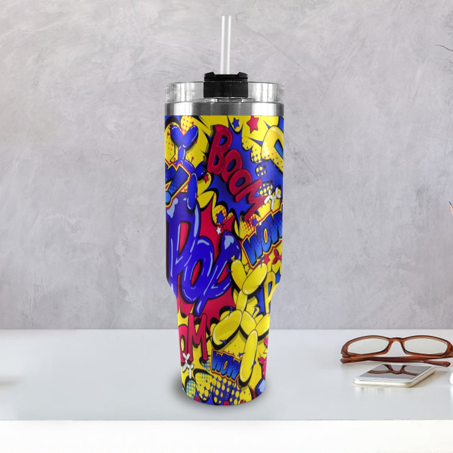 Comic BOOM! Balloon Dog Cup 40 Oz