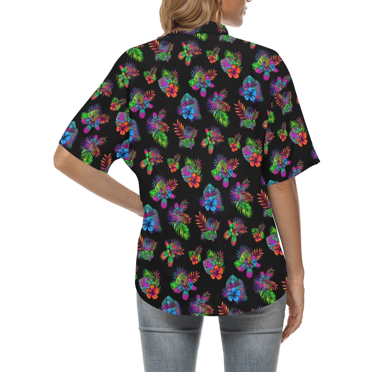Balloon twisting shirt for ladies tropical balloon dogs