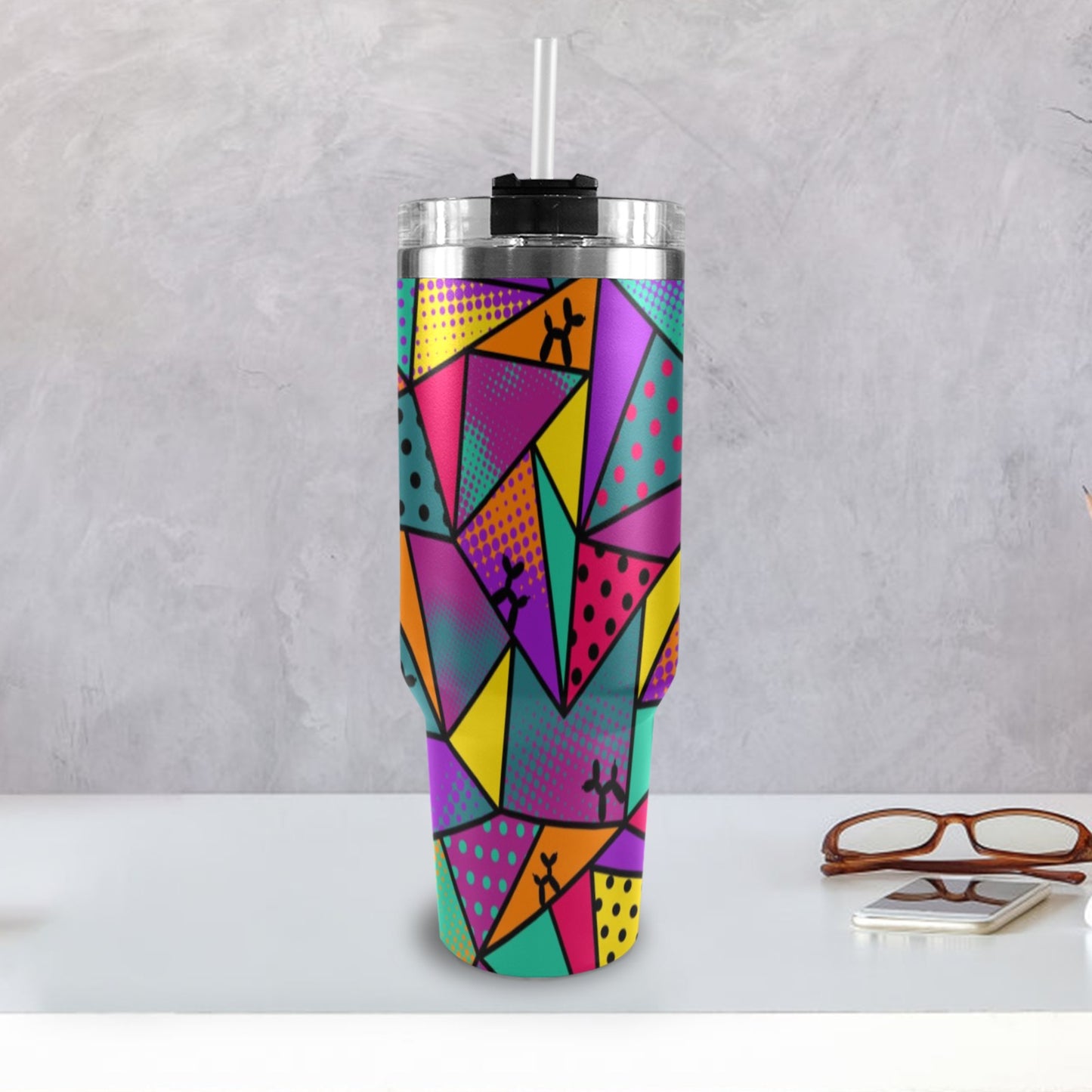 40 Oz Tumbler for Balloon Twisters and Face Painters