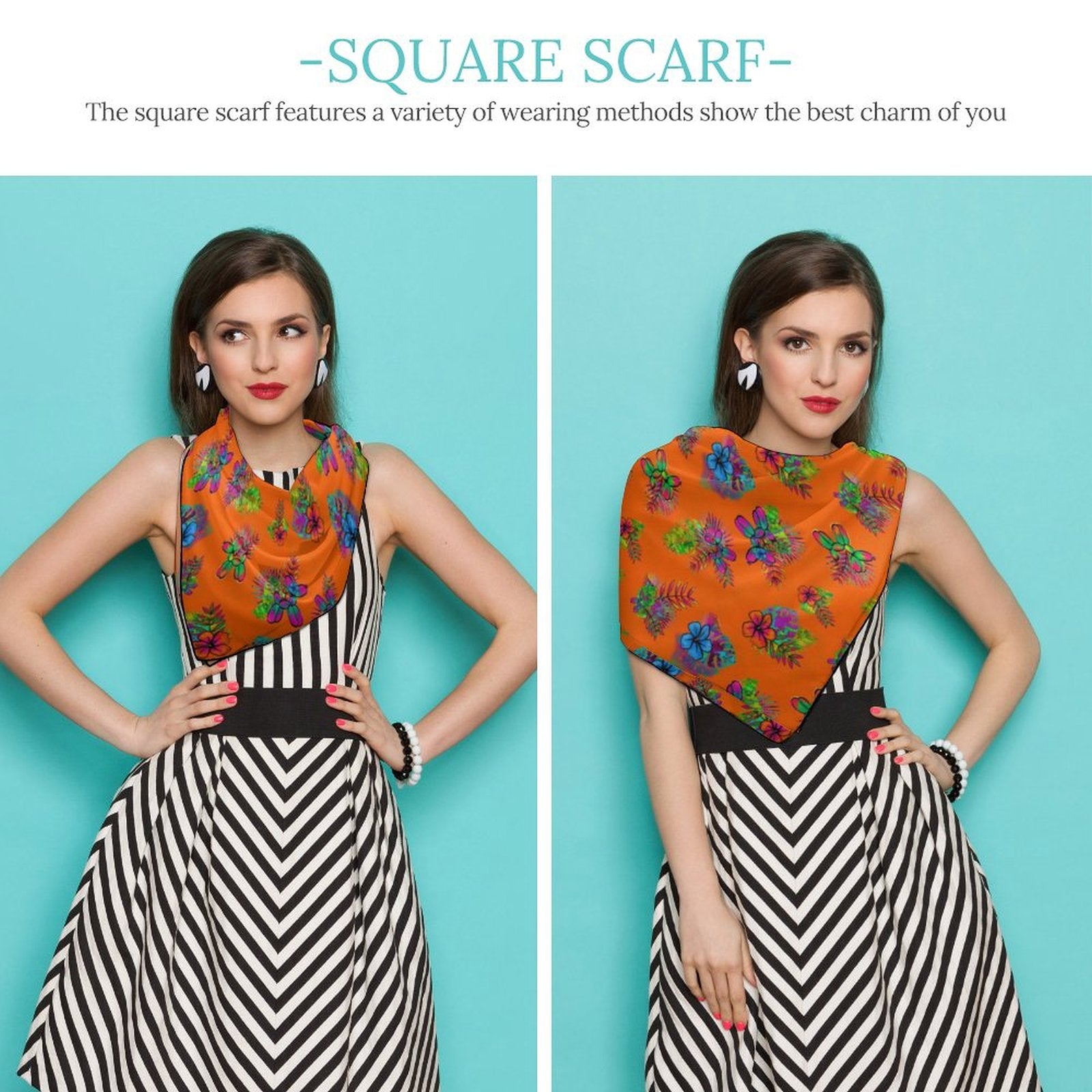 Tropical Balloon Dog Scarf for balloon twisters